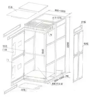 配电柜尺寸规格型号_柜型号规格尺寸配电箱图片_电柜的尺寸