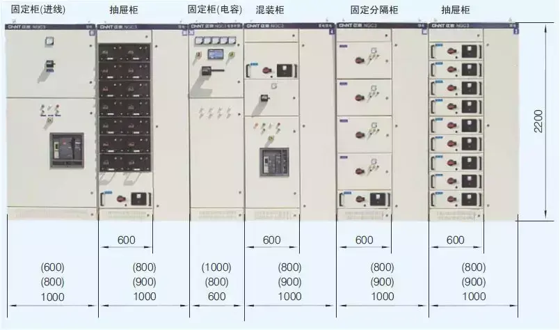 电柜的尺寸_柜型号规格尺寸配电箱图片_配电柜尺寸规格型号
