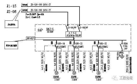 配电柜线路图怎么画_配电柜线路图_电路图配电柜