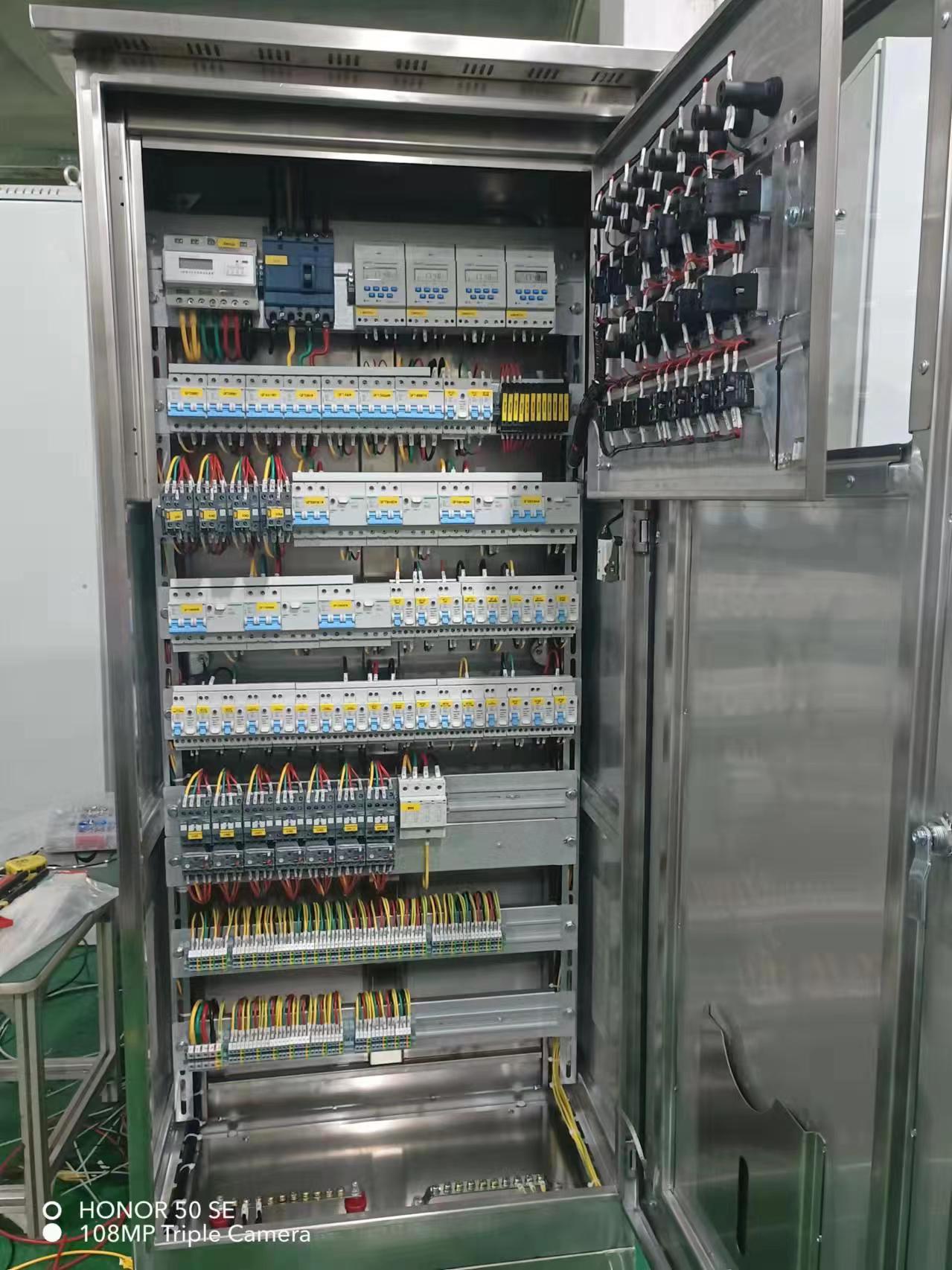 配电柜控制柜_配电柜控制器接线图_配电柜控制图