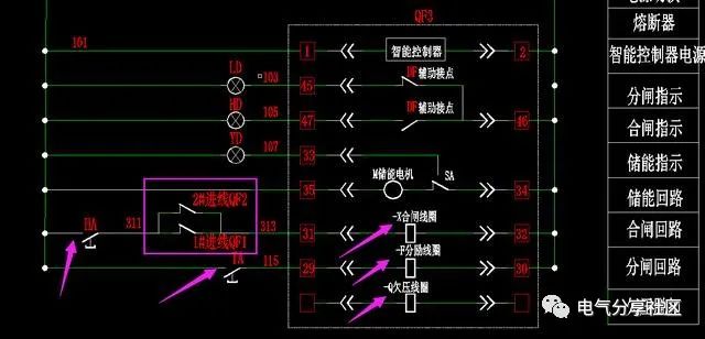 电柜接线工艺_电柜接线标准_控制柜接线图